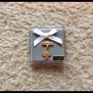 New H.J. Sherman Co. 18KT Gold on medal.